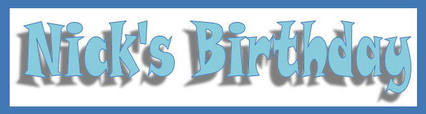 Nick’s birthday. “Merrily We Roll Along”. Sondheim. Watermill Theatre